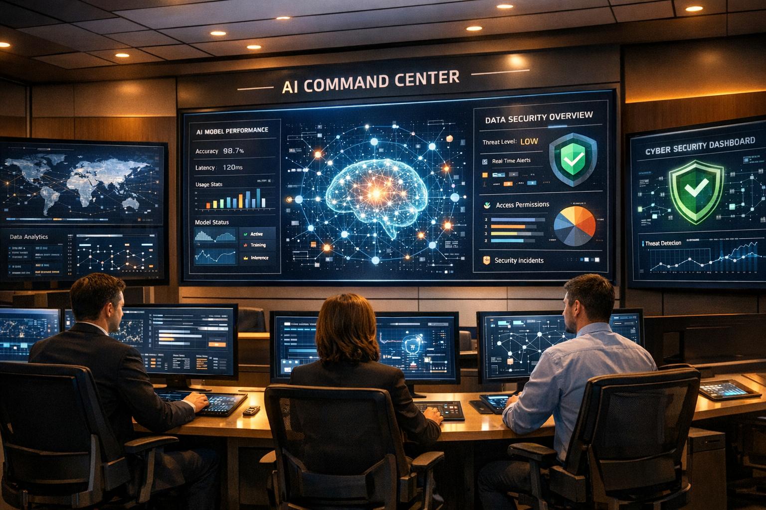 AI Command Center That Let Organizations Govern, Manage, and Secure Company Information