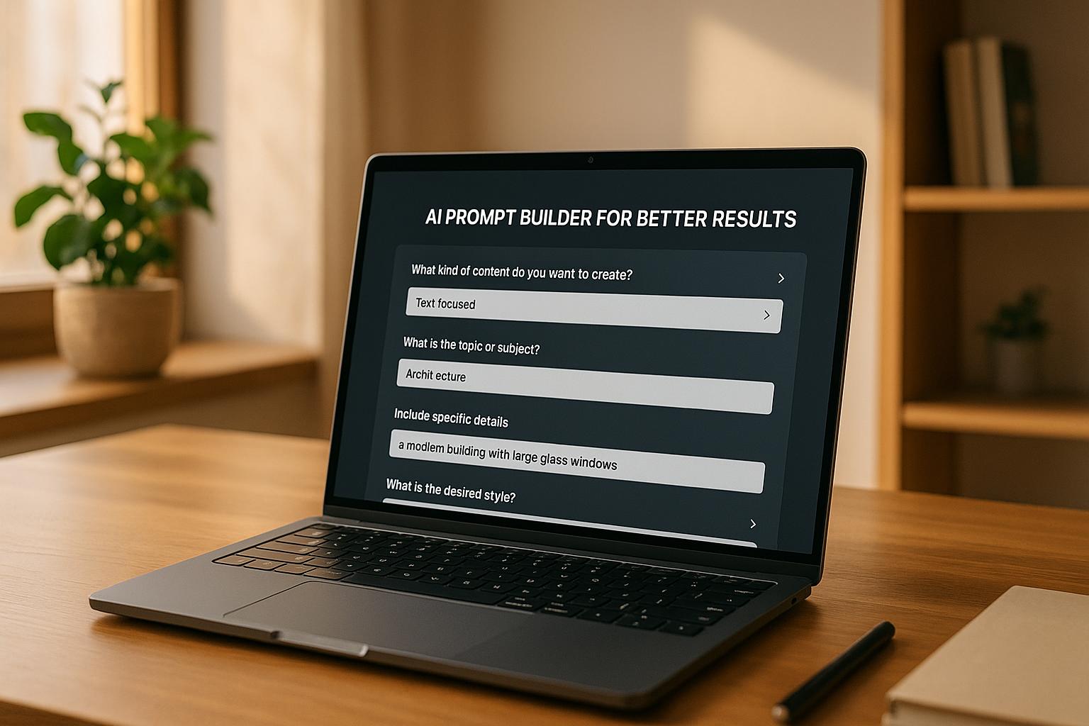 AI Prompt Builder for Better Results