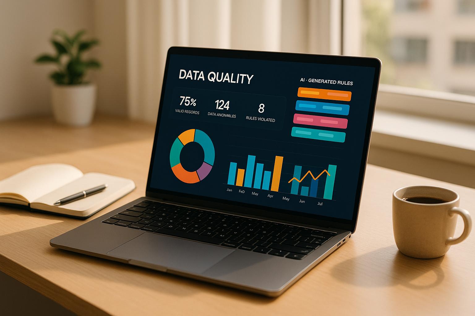 إنشاء قواعد الذكاء الاصطناعي لجودة البيانات: دراسات حالة