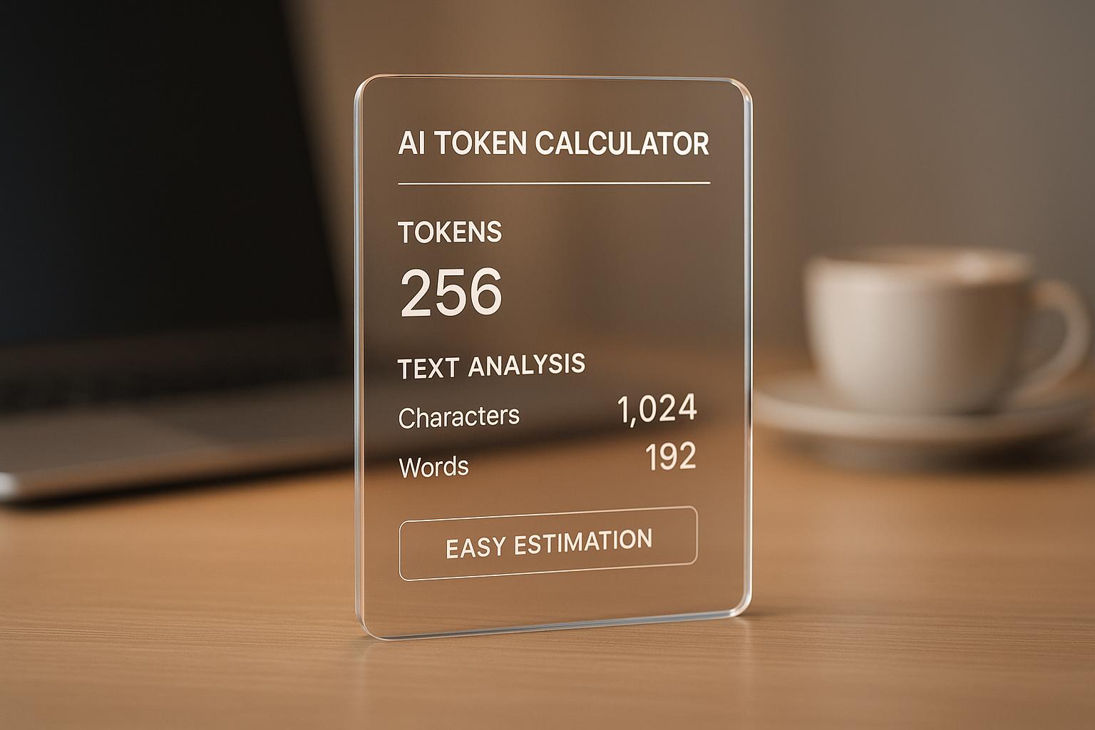 AI Token Calculator for Easy Estimation