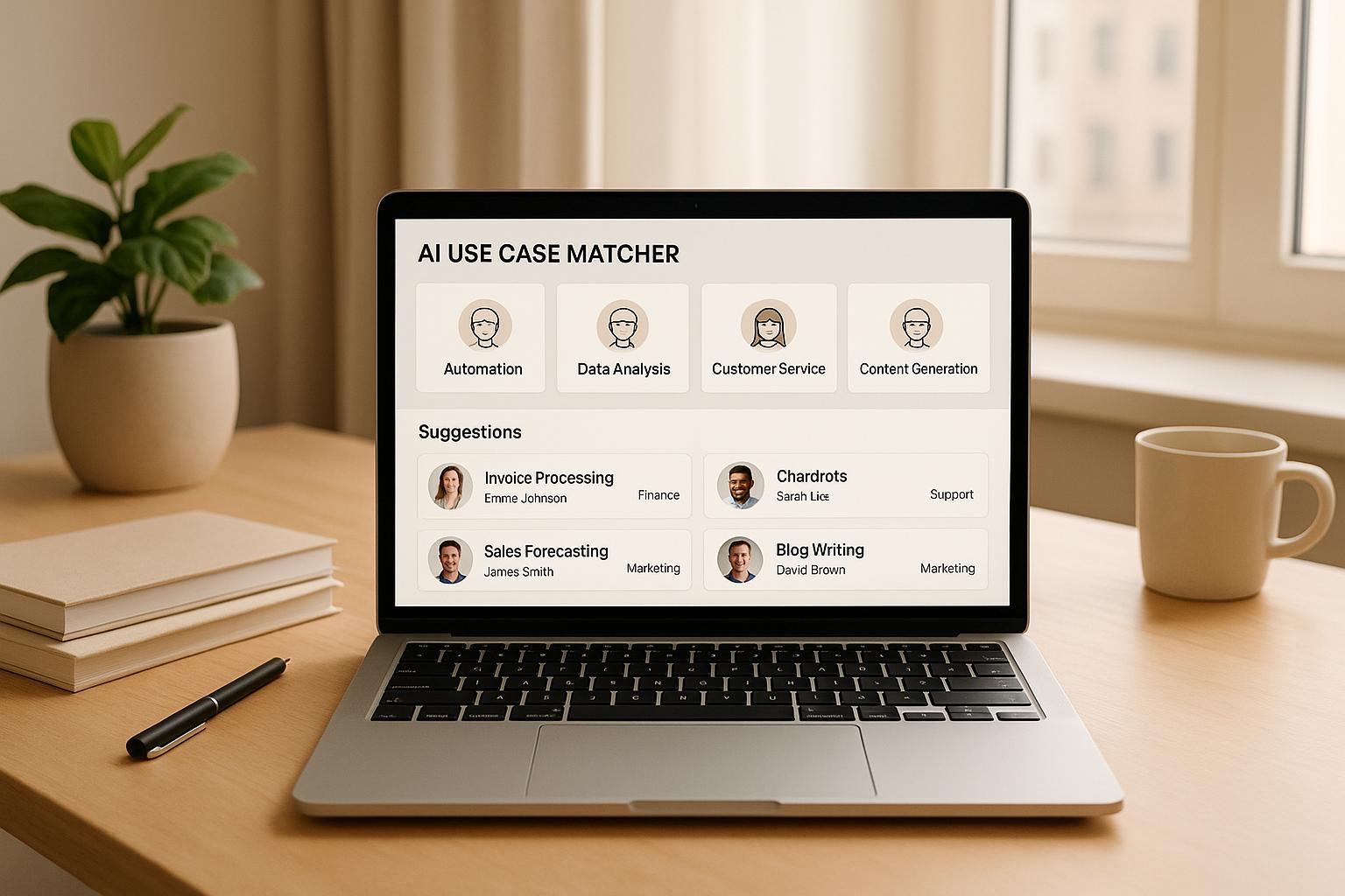 एआई यूज़ केस मैचर