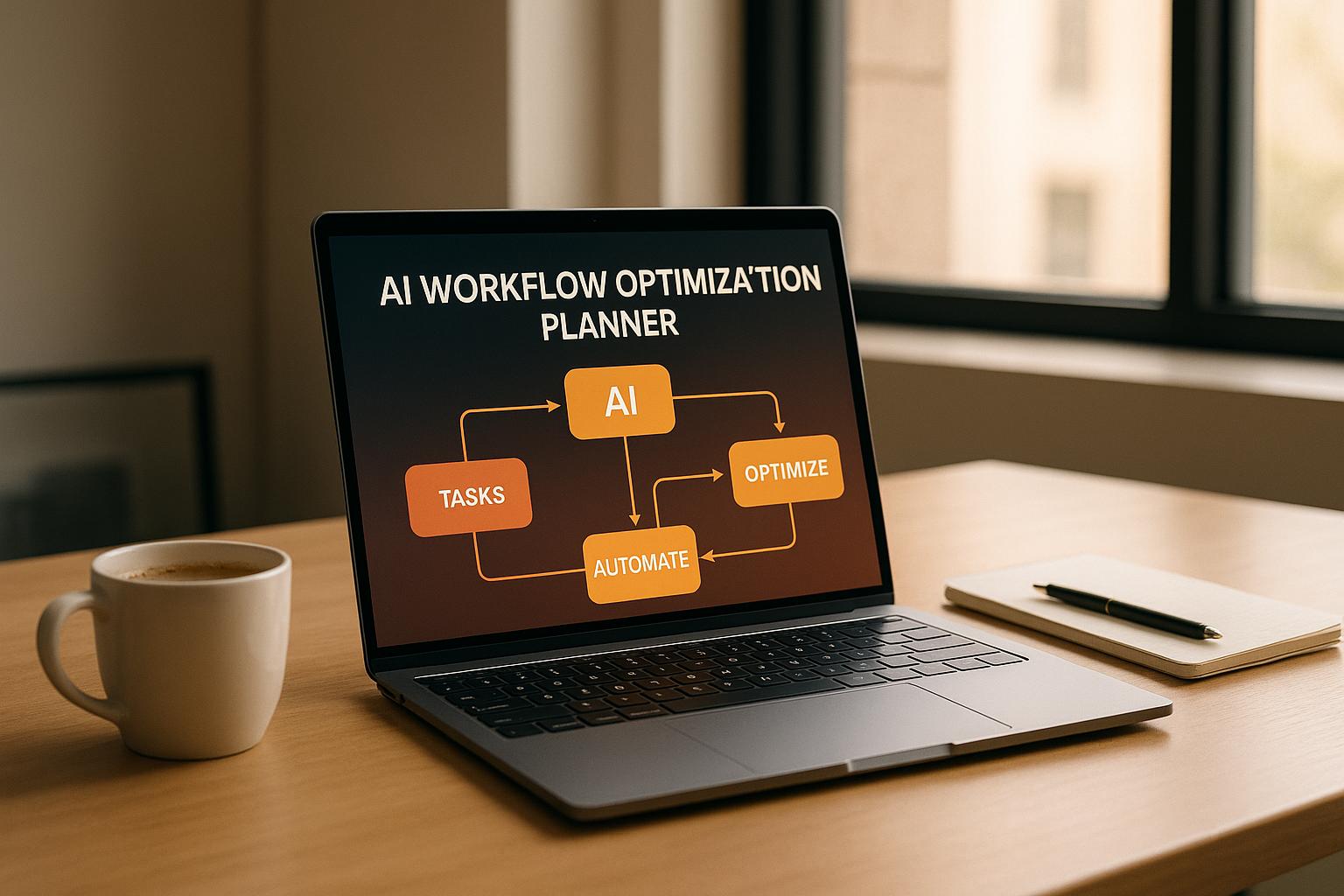مخطط تحسين سير العمل بالذكاء الاصطناعي
