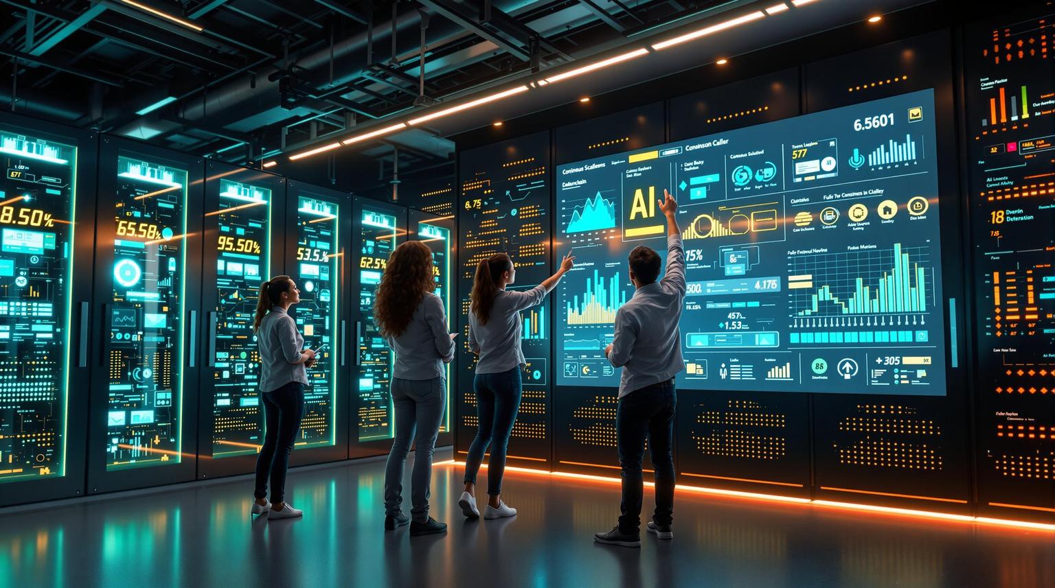 دور الذكاء الاصطناعي في تحسين قابلية التوسع في الإجماع