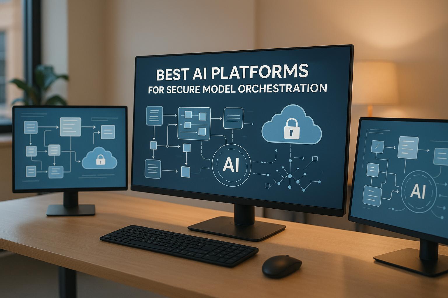 أفضل منصات الذكاء الاصطناعي لتنسيق النماذج الآمنة