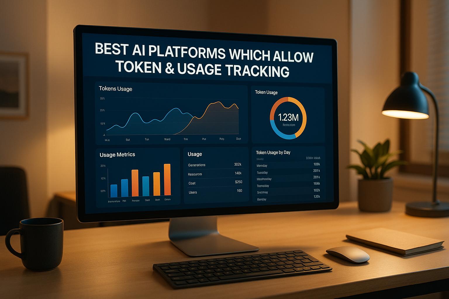 सर्वोत्तम एआई प्लेटफ़ॉर्म जो टोकन और उपयोग ट्रैकिंग की अनुमति देते हैं