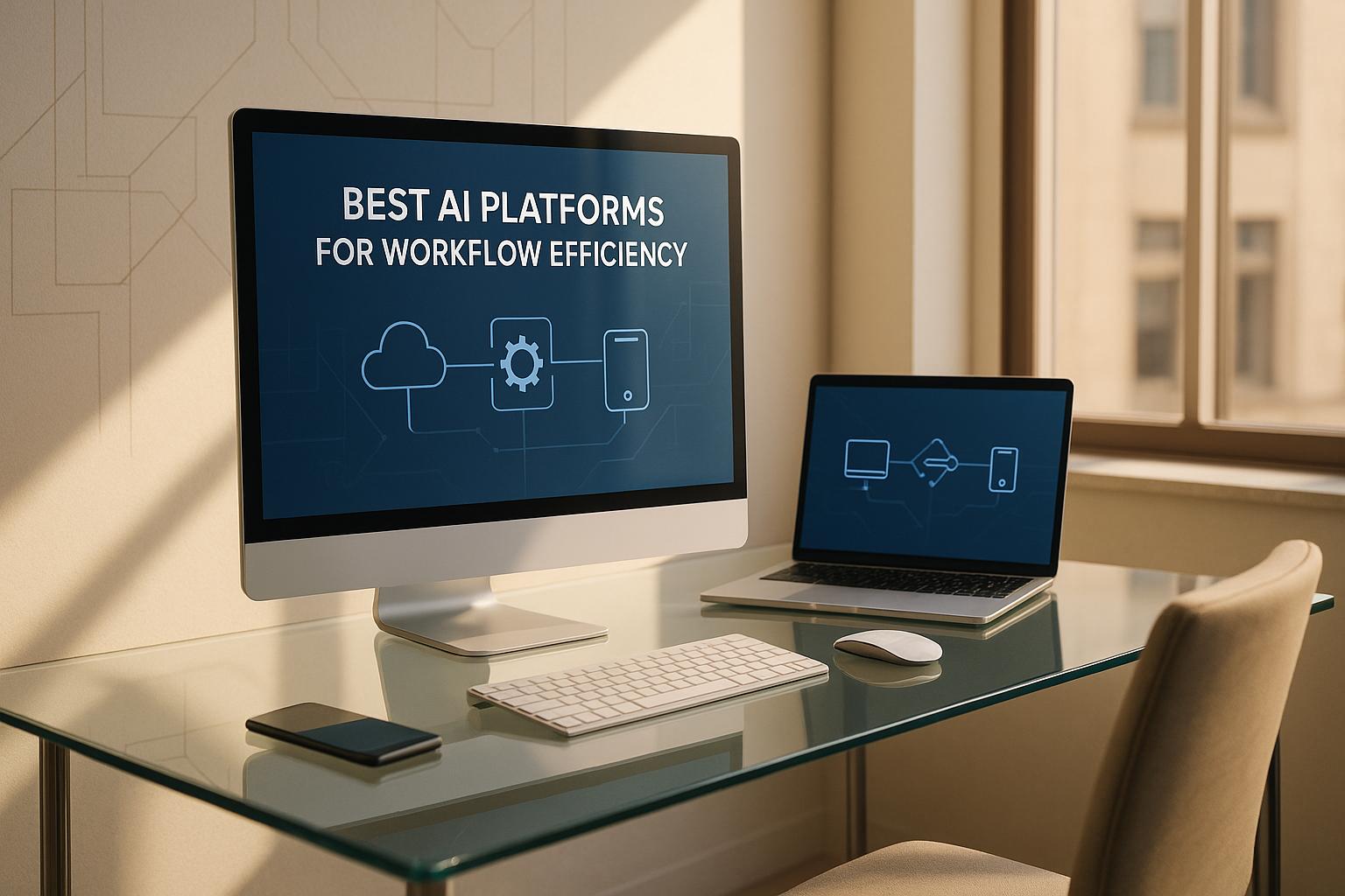 वर्कफ़्लो दक्षता के लिए सर्वश्रेष्ठ एआई प्लेटफ़ॉर्म