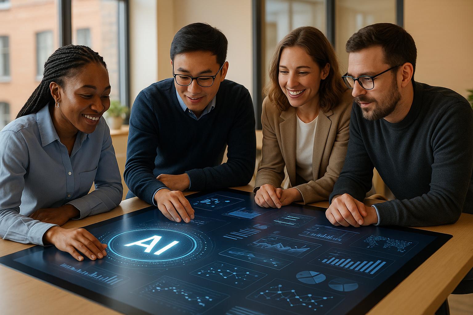 أفضل منصات الذكاء الاصطناعي التعاونية التي تدعم الابتكار في سير العمل