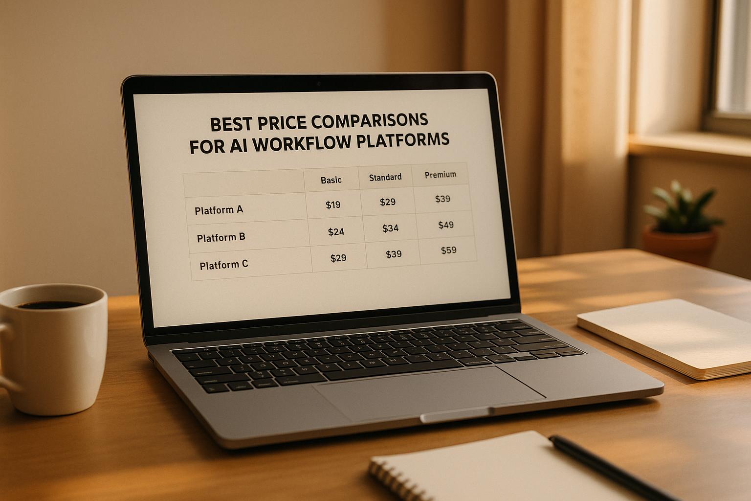 Best Price Comparisons for AI Workflow Platforms