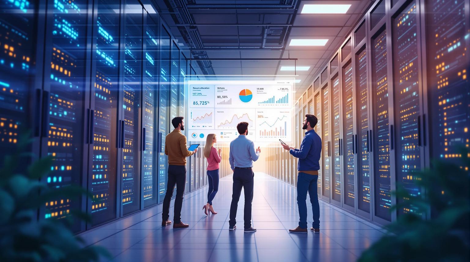 القياس الديناميكي للموارد لسير عمل الذكاء الاصطناعي: كيف يعمل