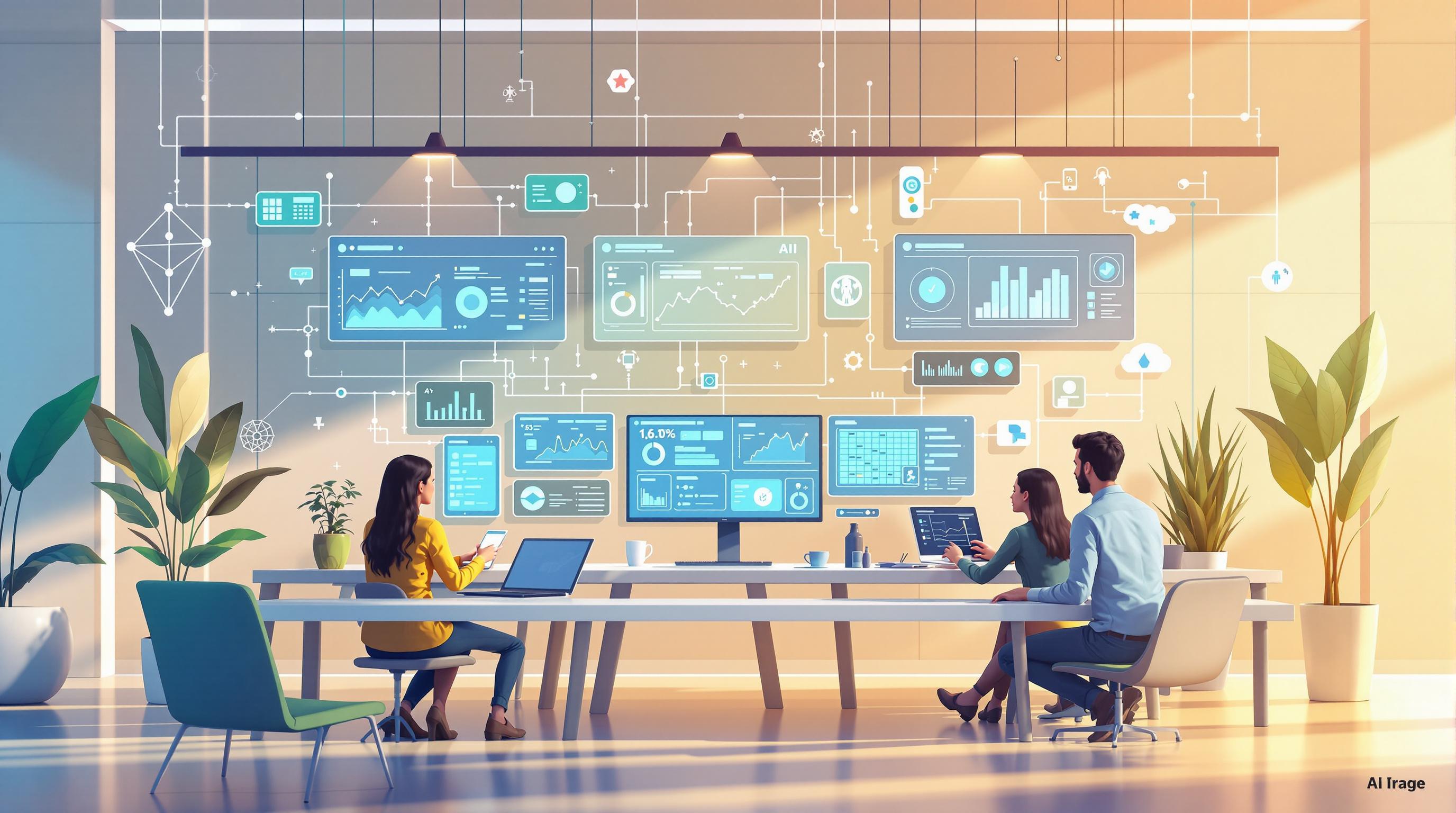 بنية تعتمد على الأحداث لتنسيق سير عمل الذكاء الاصطناعي
