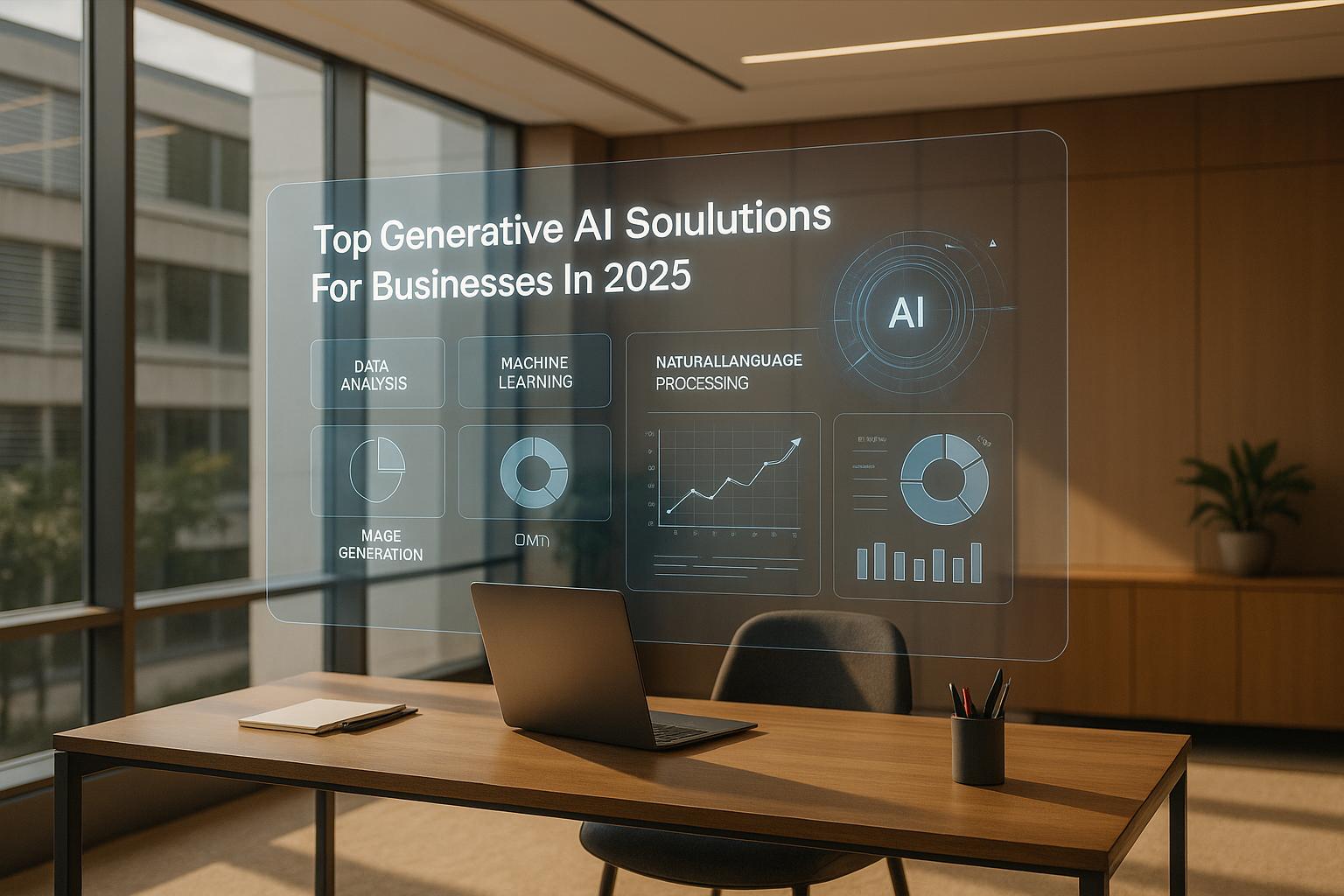 Top Generative AI Solutions For Businesses In 2025