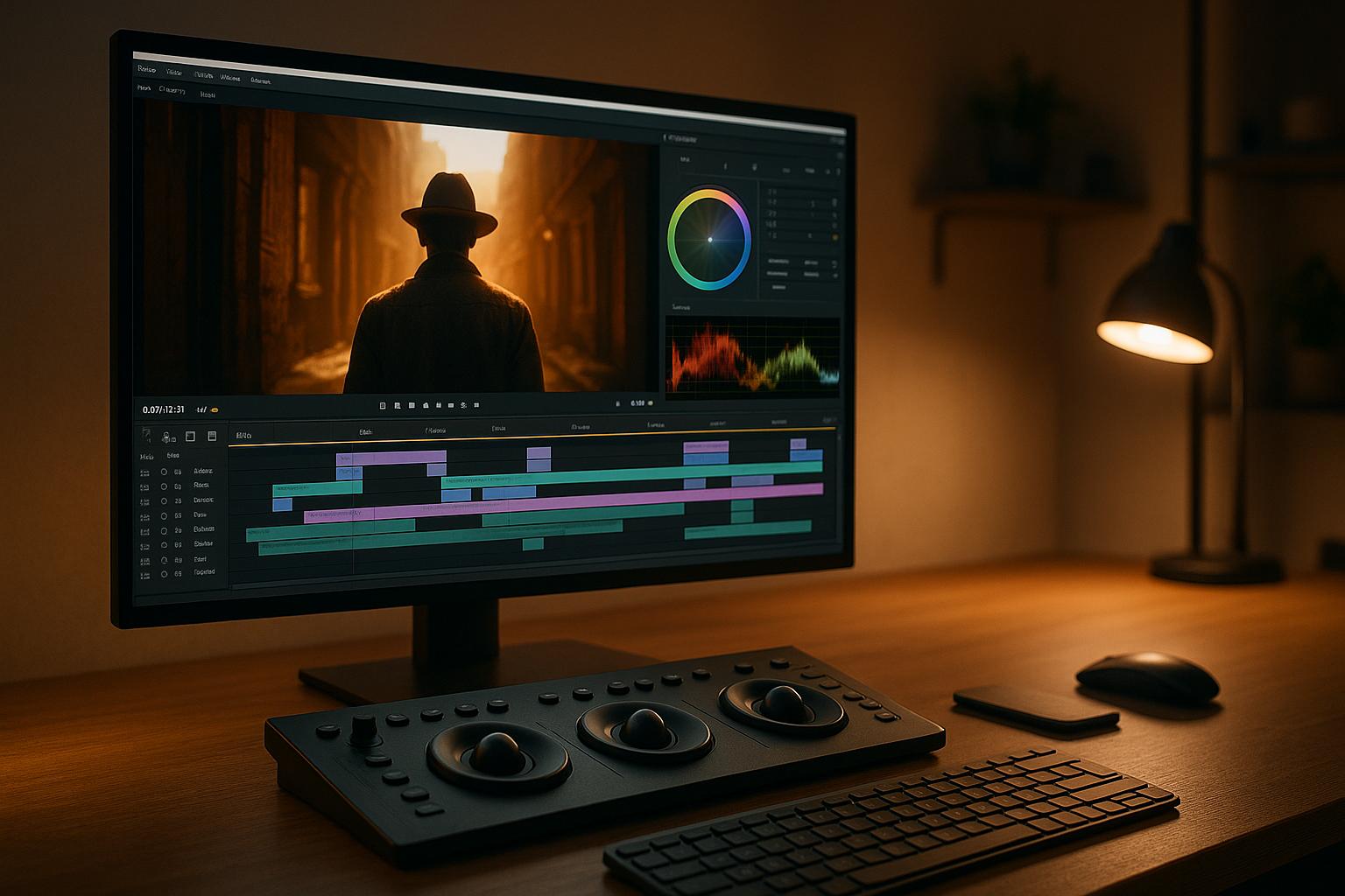 كيف يعمل الذكاء الاصطناعي على تحسين دقة تدرج ألوان الفيديو