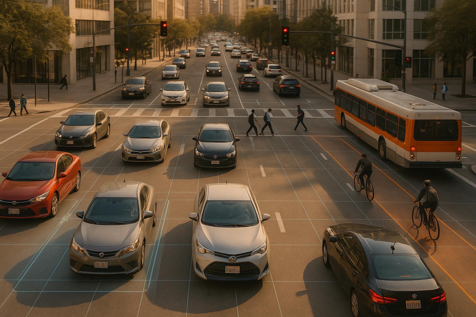 كيف تقوم تحليلات الفيديو بالذكاء الاصطناعي بتتبع حركة المرور في الوقت الفعلي