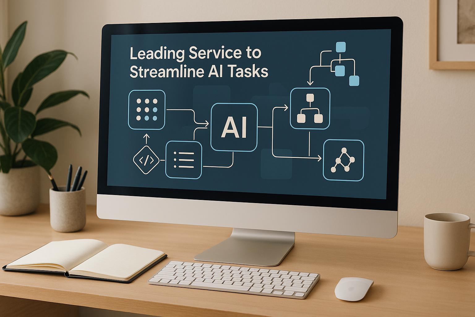 خدمة رائدة لتبسيط مهام الذكاء الاصطناعي