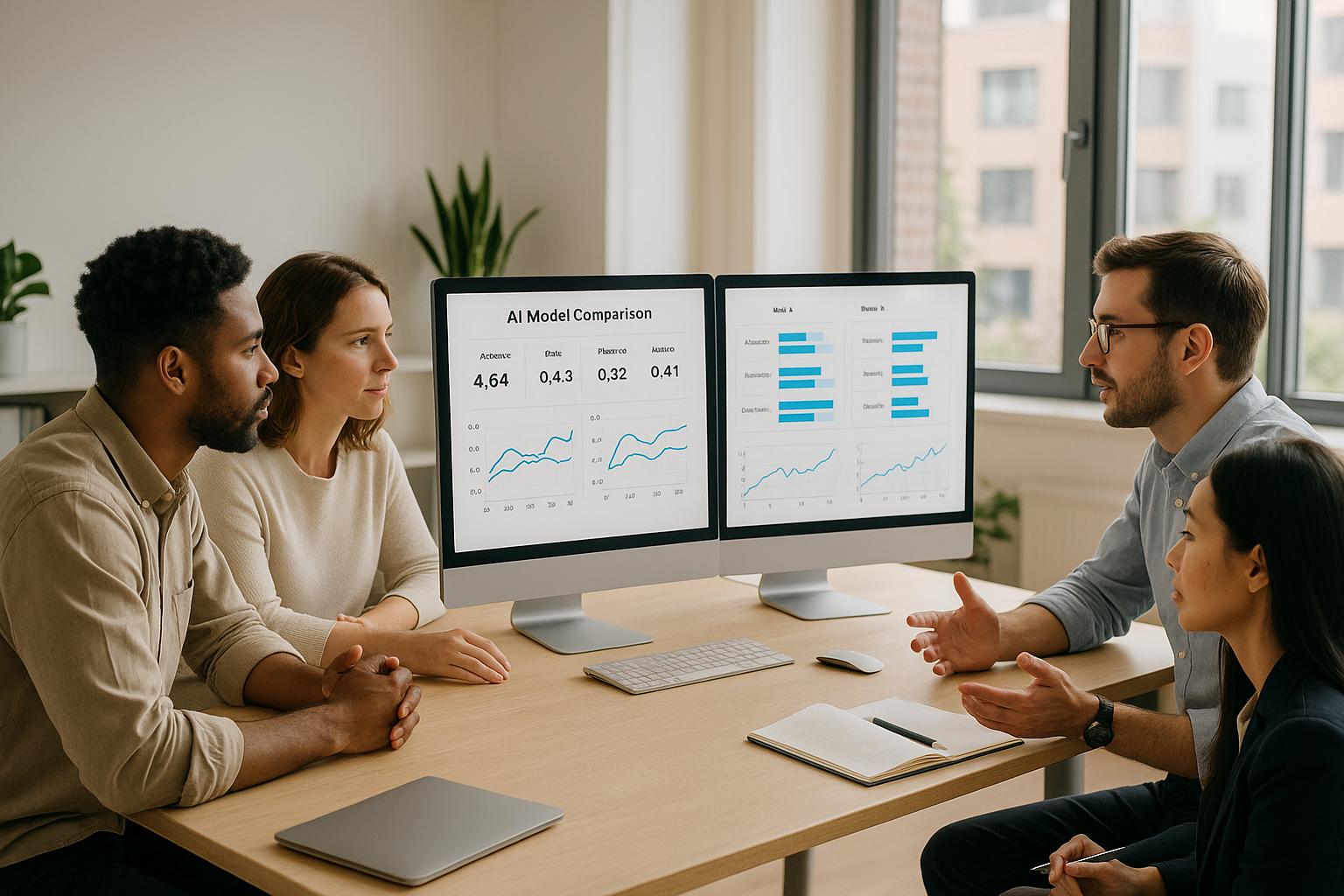 एआई टीमों में एलएलएम मॉडल की तुलना करने का सबसे प्रभावी तरीका