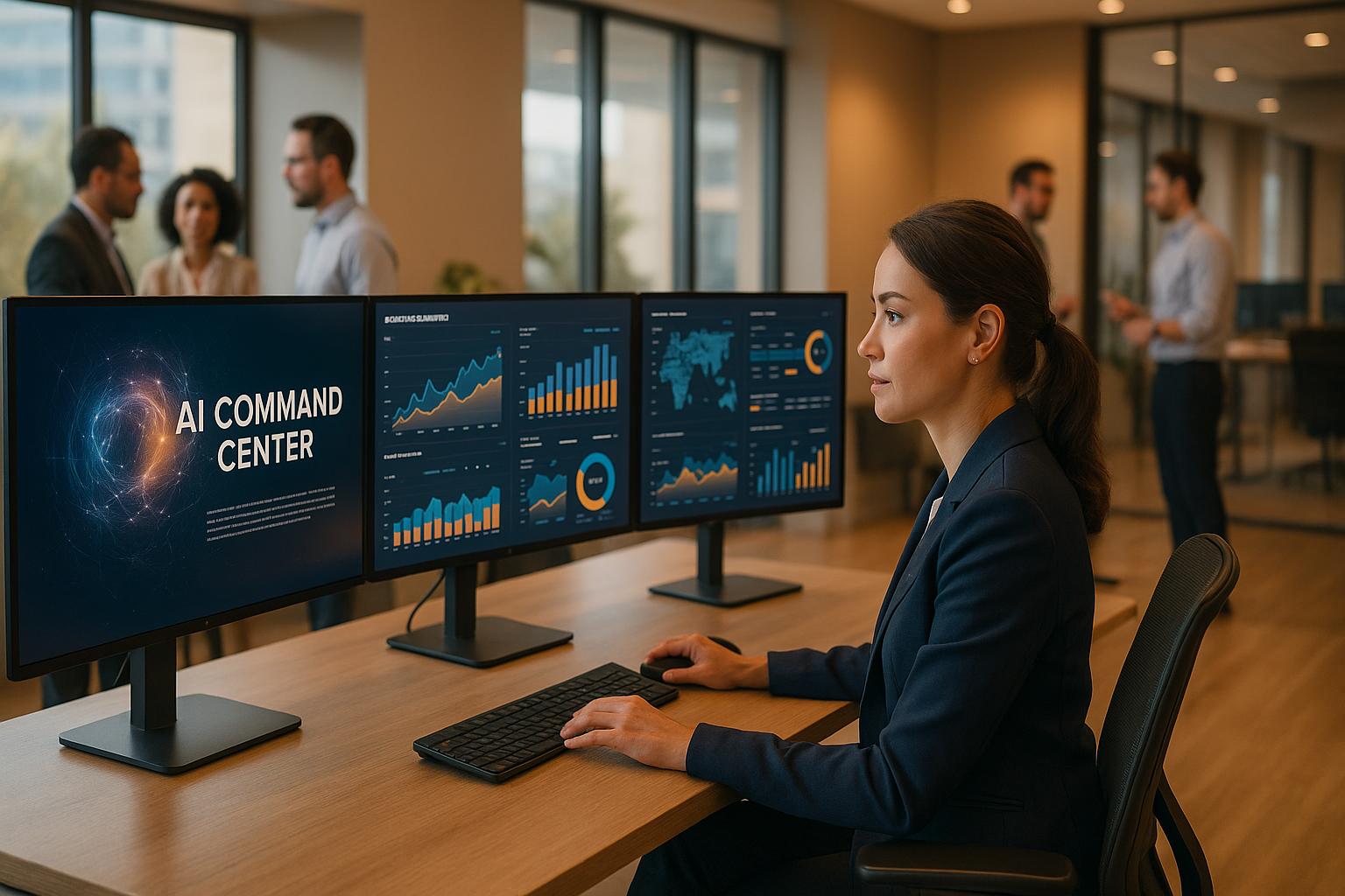 3 شركات لديها مراكز قيادة موثوقة للذكاء الاصطناعي