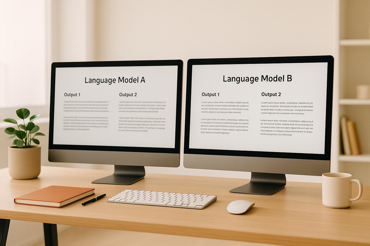 The Right Way to Compare Language Model Outputs in AI