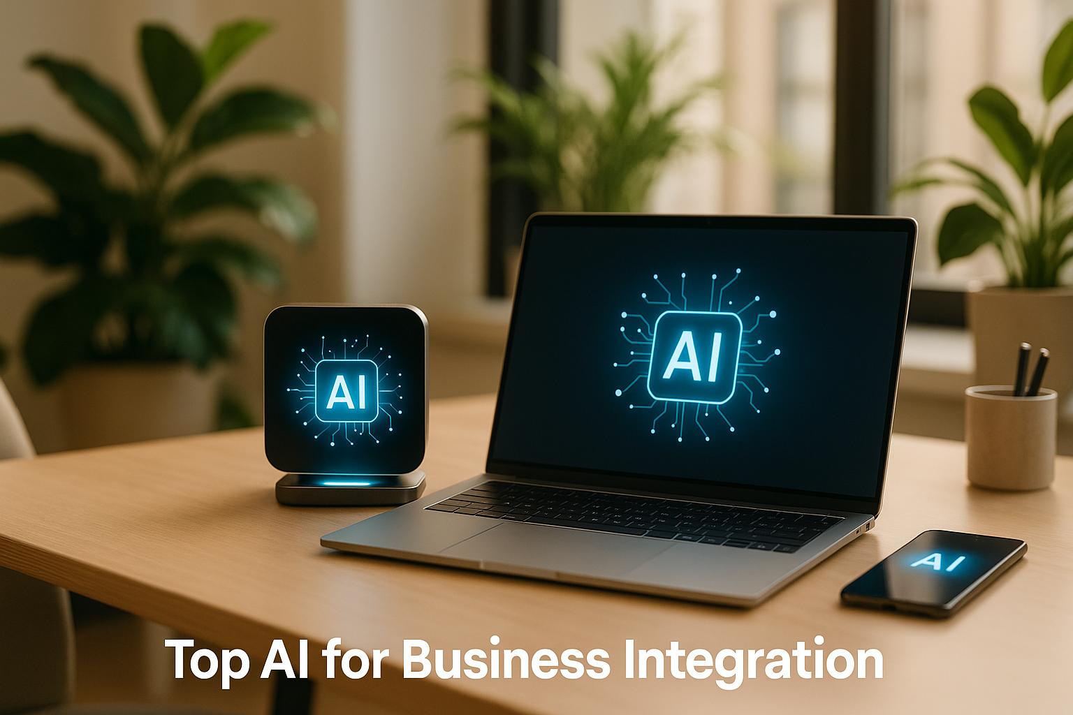 أعلى الذكاء الاصطناعي لتكامل الأعمال