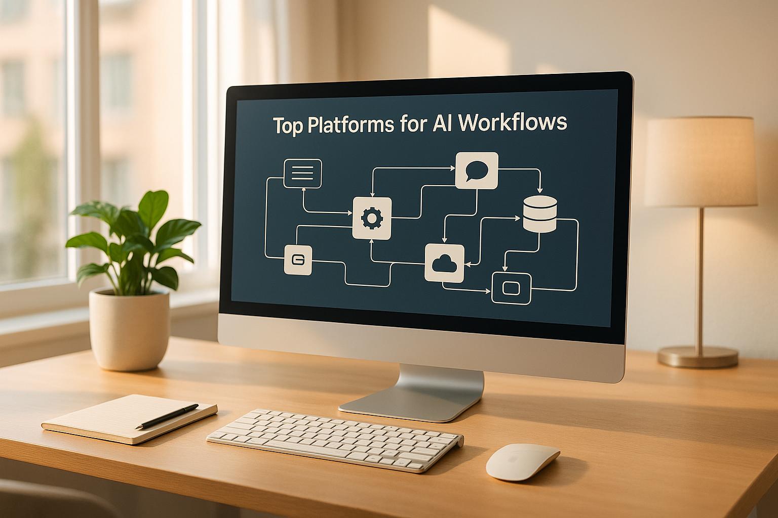 أفضل المنصات لسير عمل الذكاء الاصطناعي
