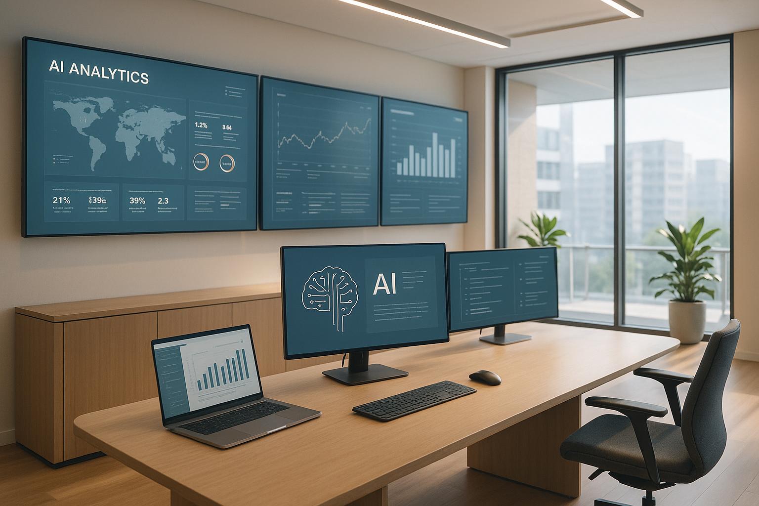 مراكز قيادة الذكاء الاصطناعي الأعلى تقييمًا المصممة للعمليات التجارية