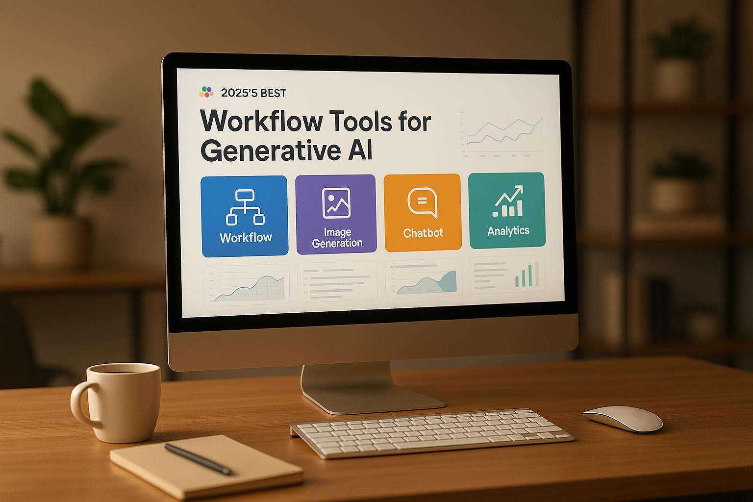 أفضل أدوات سير العمل لعام 2025 لنماذج الذكاء الاصطناعي التوليدية
